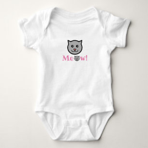 Sassy Cat Baby Bodysuit