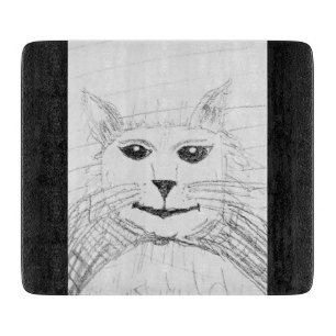 Sassy Cat Cutting Board