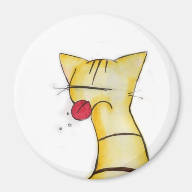 sassy cat magnet (Front)