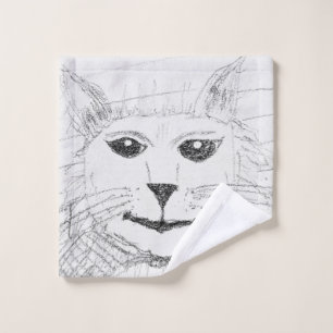 Sassy Cat Towel