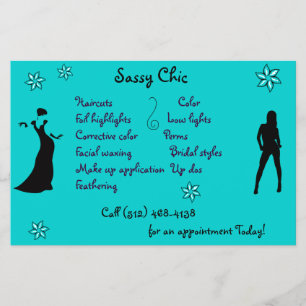 Sassy Chic Flyers