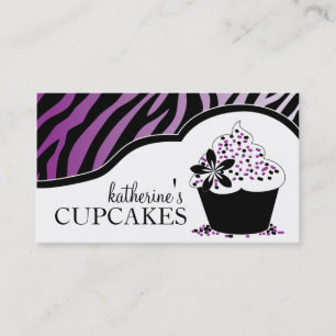 Sassy Cupcake Business Cards
