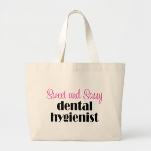 Sassy Dental Hygienist Tote Bag