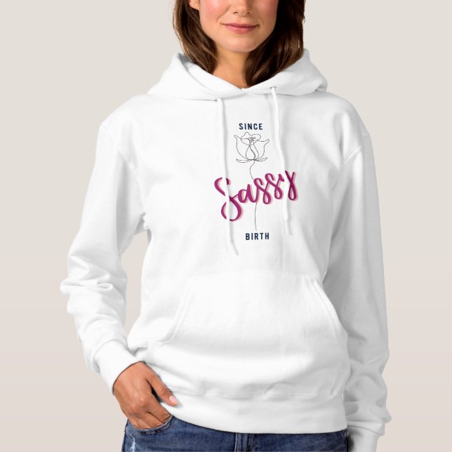 Sassy depuis le Sweatshirt Sweat - shirt à capuche (Devant)