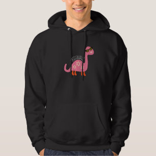 Sassy Dinosaur Teen Girl Stuff Pink Leopard Sungla Hoodie