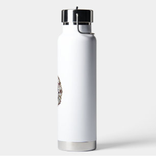 Sassy Feminine Cat Funny Cat Lover Design - Sassy  Water Bottle