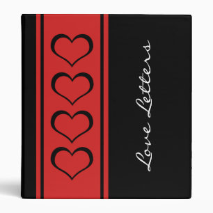 Sassy Hearts Love Binder