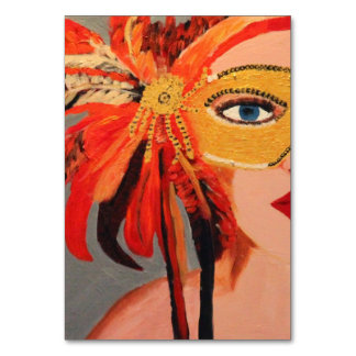 SASSY LADY TABLE NUMBER