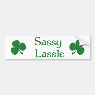 Sassy Lassie Bumper Sticker