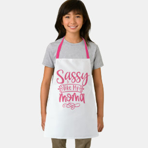 Sassy Like My Moma Personalized Kids Apron