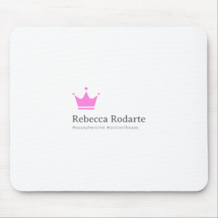 Sassy Mouse Pad by Rebecca Rodarte