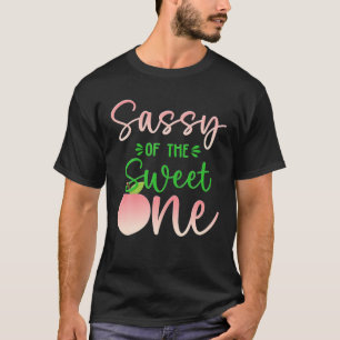 Sassy Of The Birthday One Peach 1St Summer Fruit F T-Shirt