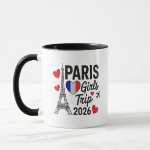 Sassy Paris Girls Trip 2026 Vacation Kids Reunion  Mug