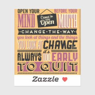 Sassy quote poster