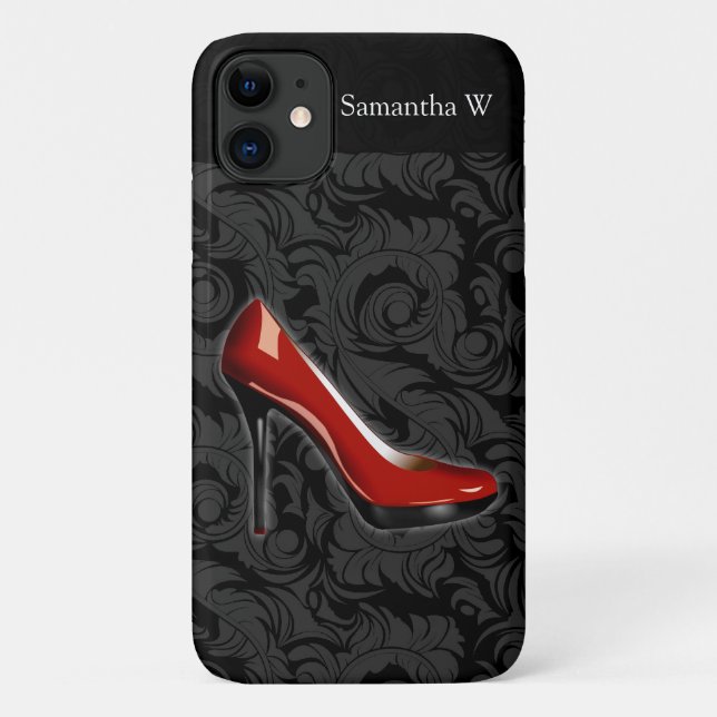 Sassy Red Shoe Case-Mate iPhone Case (Back)
