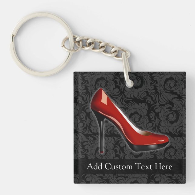 Sassy Red Shoe Keychain (Front)