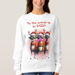 Sassy Reindeer Sweatshirt
