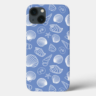 Sassy Seashell Pattern iPhone 13 Case