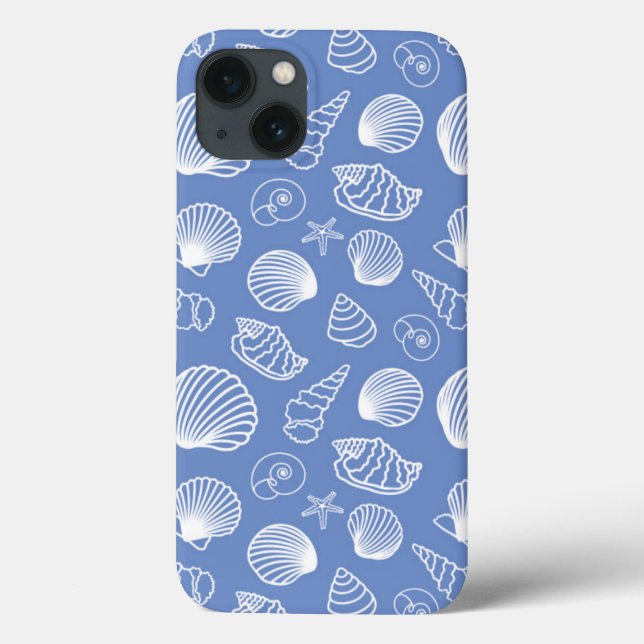 Sassy Seashell Pattern Case-Mate iPhone Case (Back)