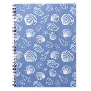 Sassy Seashell Pattern Notebook
