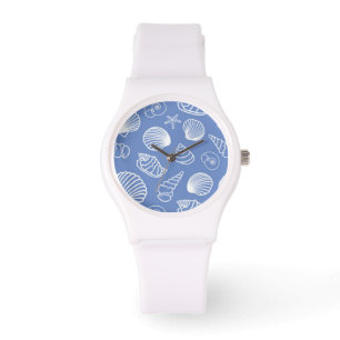 Sassy Seashell Pattern Watch