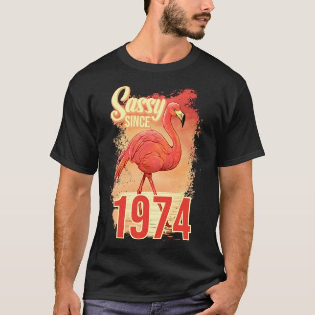 Sassy Since 1974 T-Shirt (Front)