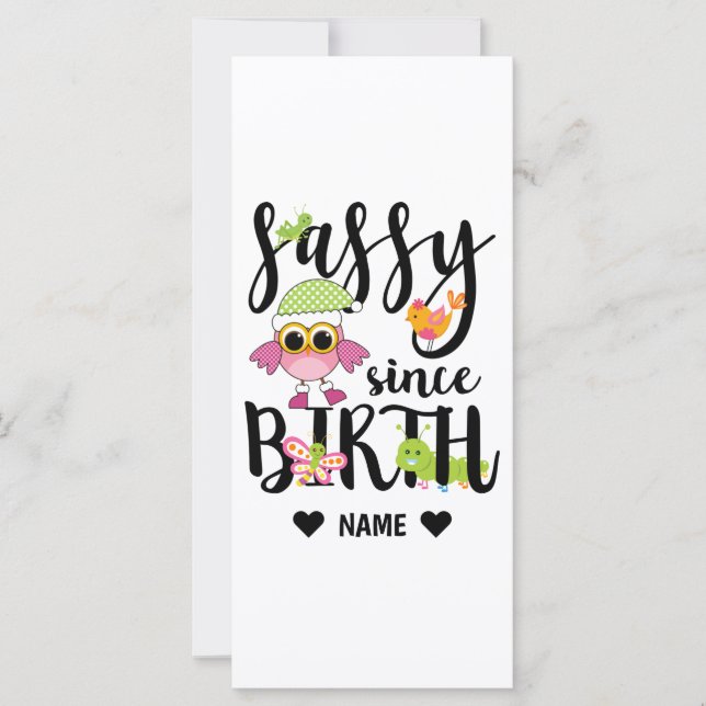 Sassy Since Birth (Front)