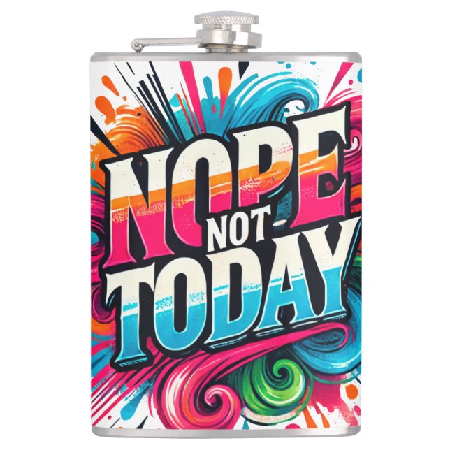 Sassy since birth sassy smart mouth funny shots hip flask (Front)