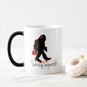 Sassy Squatch, Bigfoot Sasquatch Morphing Mug