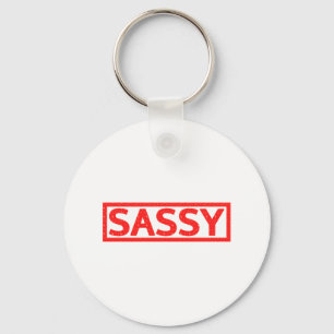 Sassy Stamp Keychain