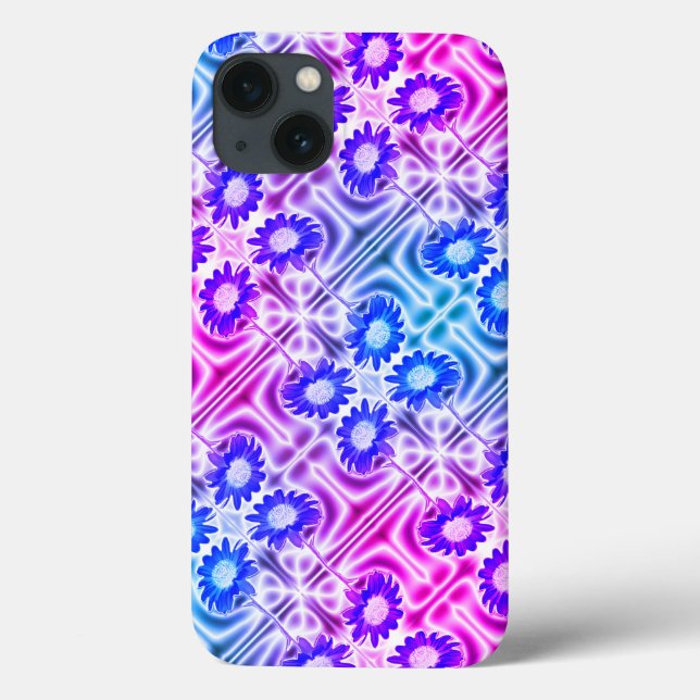 Sassy Sunflowers purple Case-Mate iPhone Case (Back)