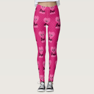Sassy Sweethearts: "Love Bites" Polka Dot Leggings