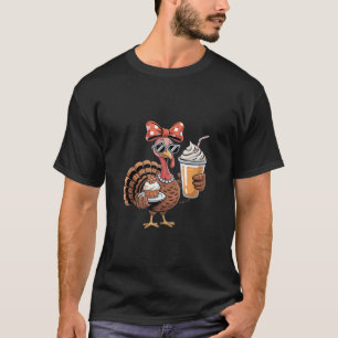 Sassy Turkey Pumpkin Spice Pie Thanksgiving Tank T