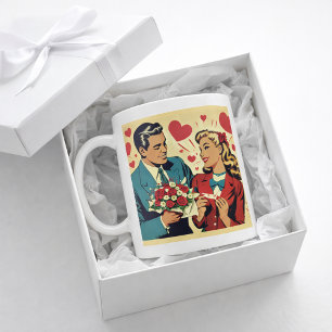 Sassy Vintage Valentine  Coffee Mug