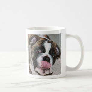 Sassydog I SMELL BACON bulldog mug