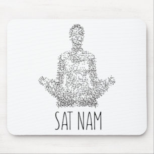 Sat Nam Kundalini Yoga For Yoga Meditation  Mouse Pad