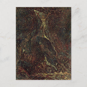 Satan Calling up his Legions Postcard