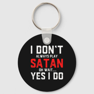 Satan Costume Devil Halloween Costume Satan  Keychain