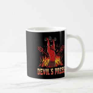 Satan Devil's Press Bodybuilding  Coffee Mug