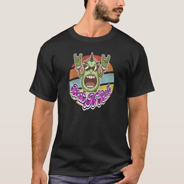 Satan Heavy Punks Not Dead Gothic Tattoo Nature Ro T-Shirt (Front)