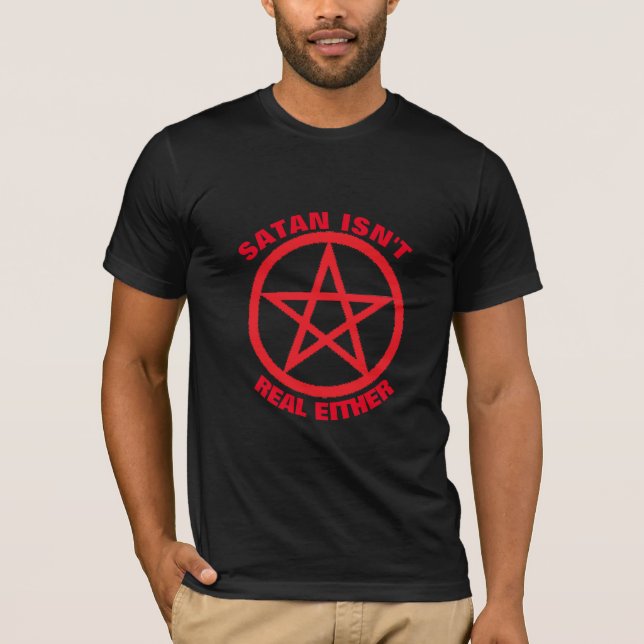 Satan n'est pas un vrai T-shirt (Devant)