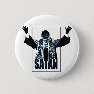 SATAN Pope 2 Inch Round Button