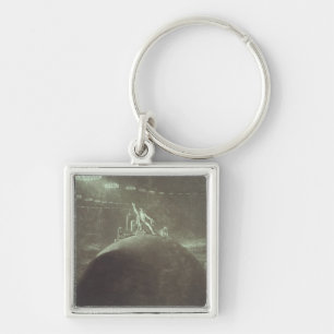 Satan presiding at the Infernal Council, 1824 Keychain