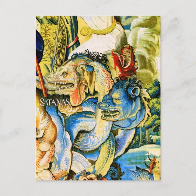Satanas (Satan), Fine Willem de Pannemaker Postcard (Front)
