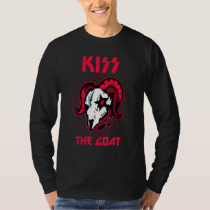 Satanic Baphomet Occult Pentagram Satanism Kiss Th T-Shirt