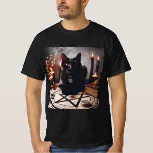 Satanic Cat: The Dark Guardian T-Shirt