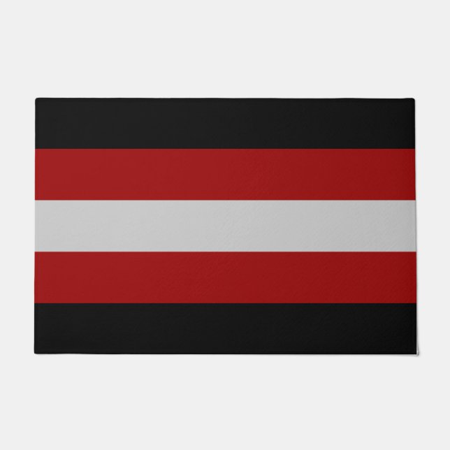 Satanic Flag (Satanism) Doormat (Front)