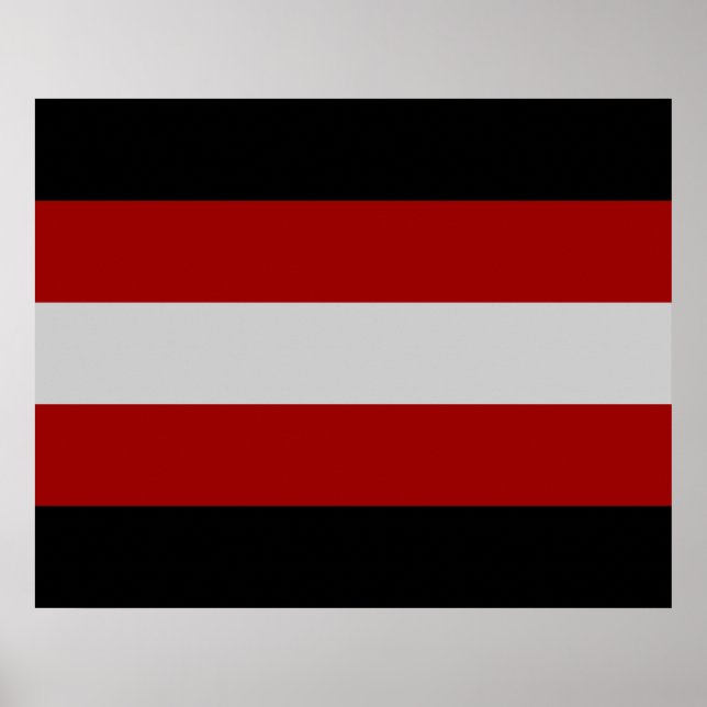 Satanic Flag (Satanism) Poster (Front)
