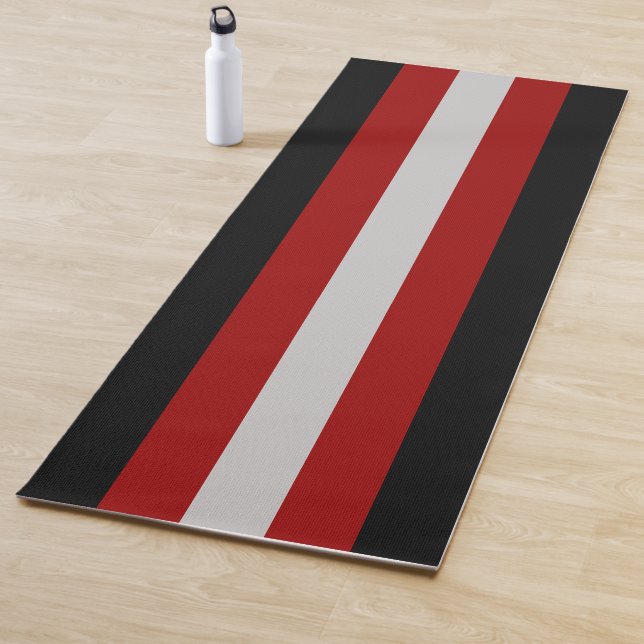 Satanic Flag (Satanism) Yoga Mat (In Situ)
