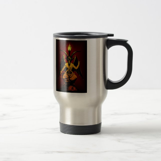 Satanic Goat Travel Chalice Mug (Right)
